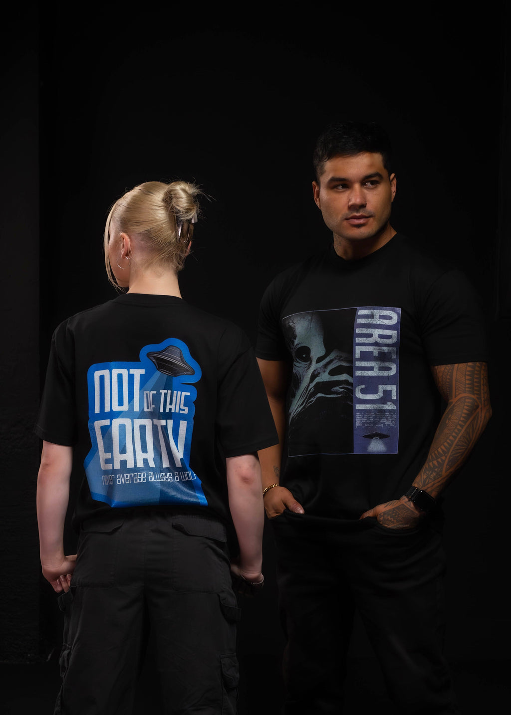 Area 51 Not Of This Earth Graphic T-Shirt - Image 6