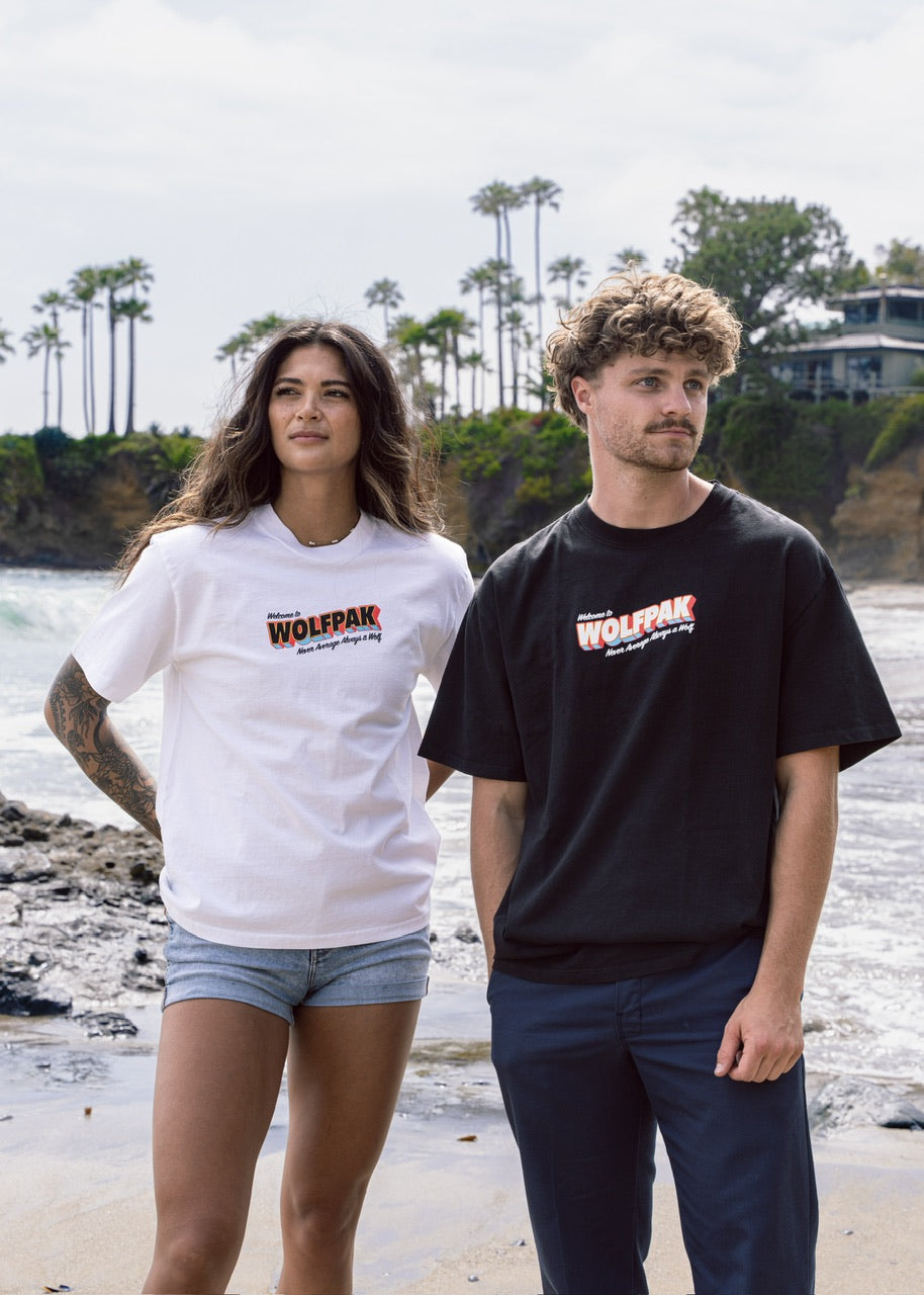 Welcome To WOLFpak Graphic T-Shirt Tropical Rebellion
