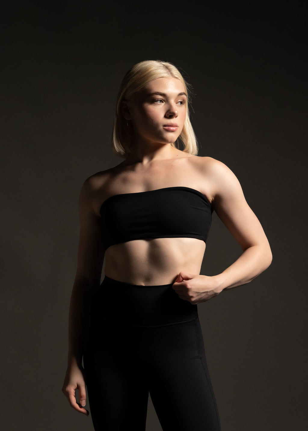 Alpha Black Bandeau (SALE)