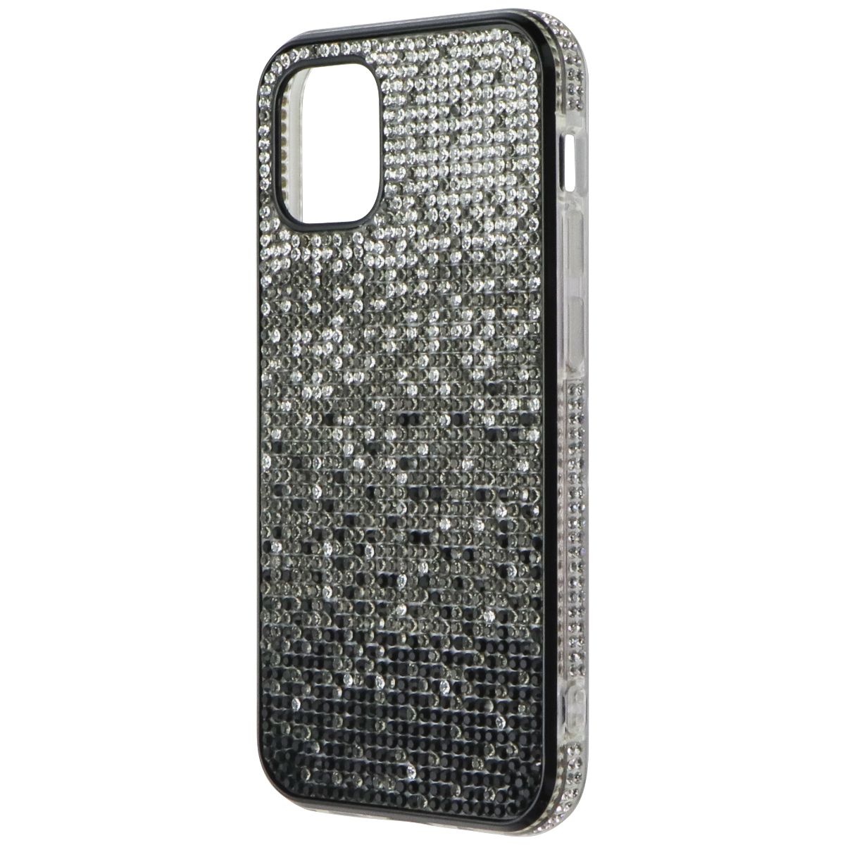 Airium Premium Case for Apple iPhone 12 Mini - Clear / Black Crystals - New