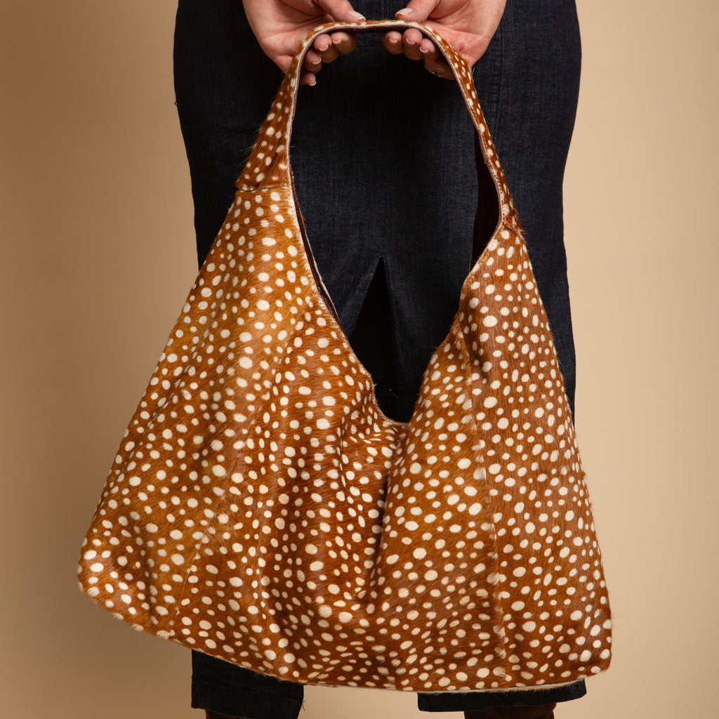 Lindsey Hair On Leather Tote Bag - Image 4