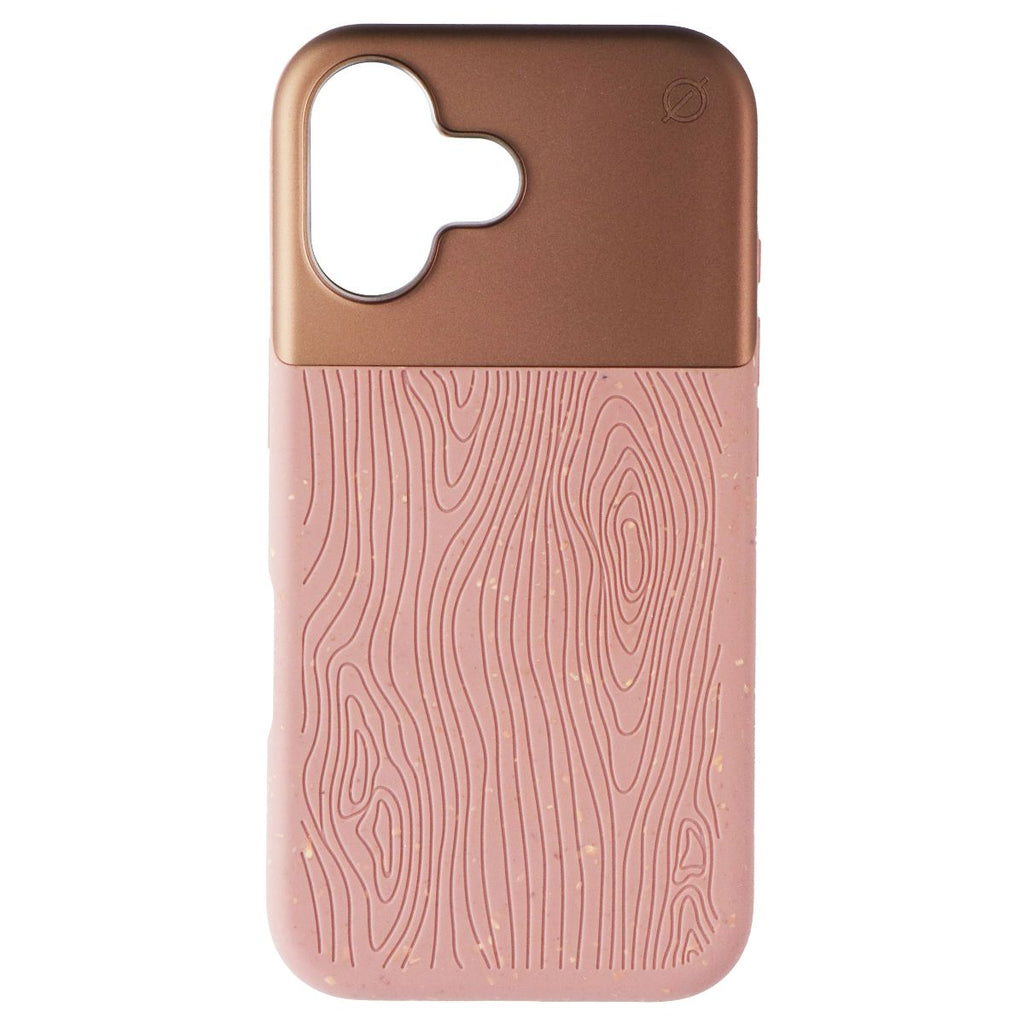 Atom Studios Split Wood Fiber Case for MagSafe for Apple iPhone 16 - Taupe - New - Image 2