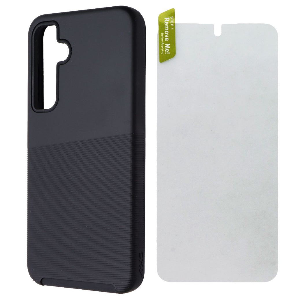 Axessorize PROTech Plus Pack Case/Screen Protector for Samsung Galaxy A35 /Black - New