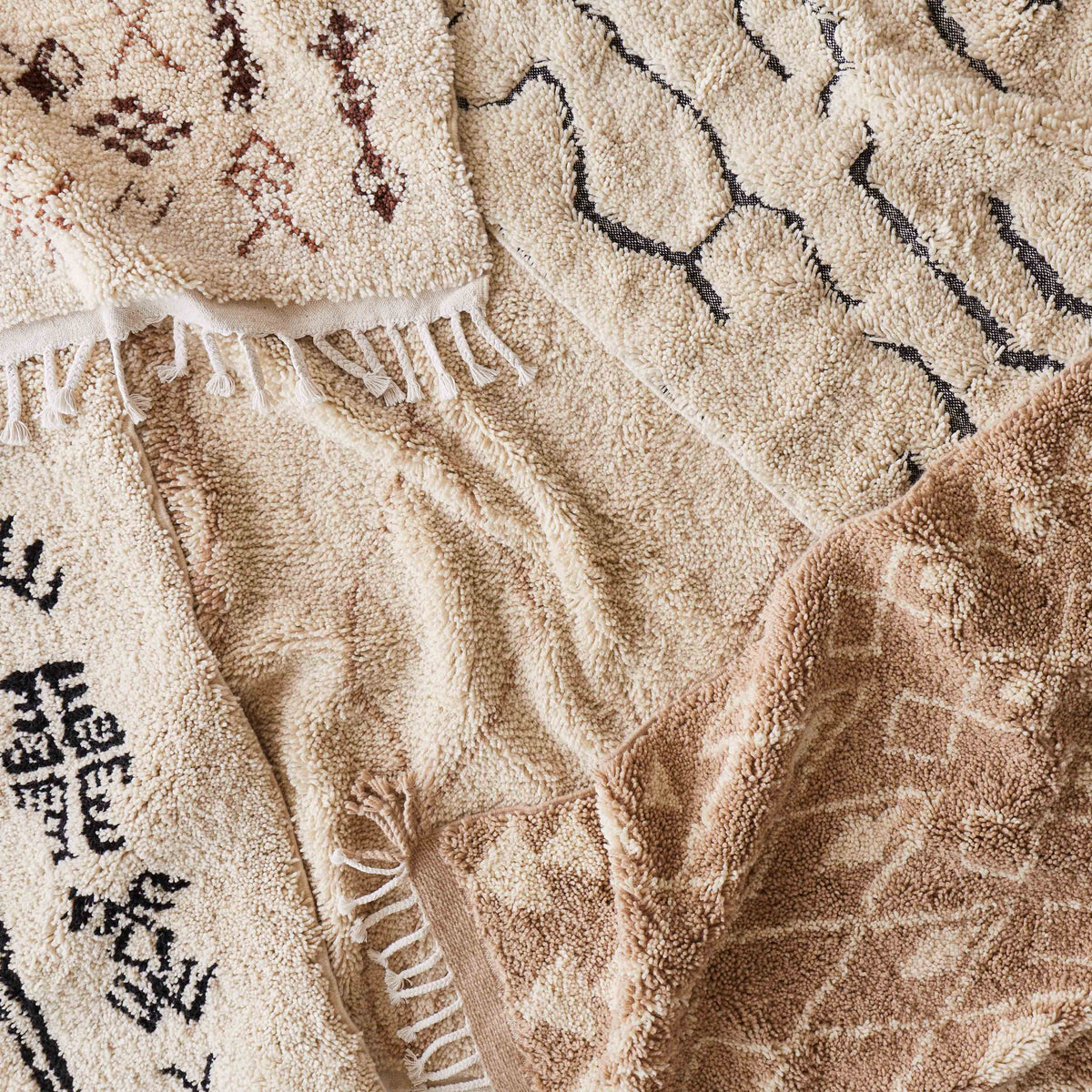 Amal Hand-Knotted Beni Ourain Area Rug - Image 4
