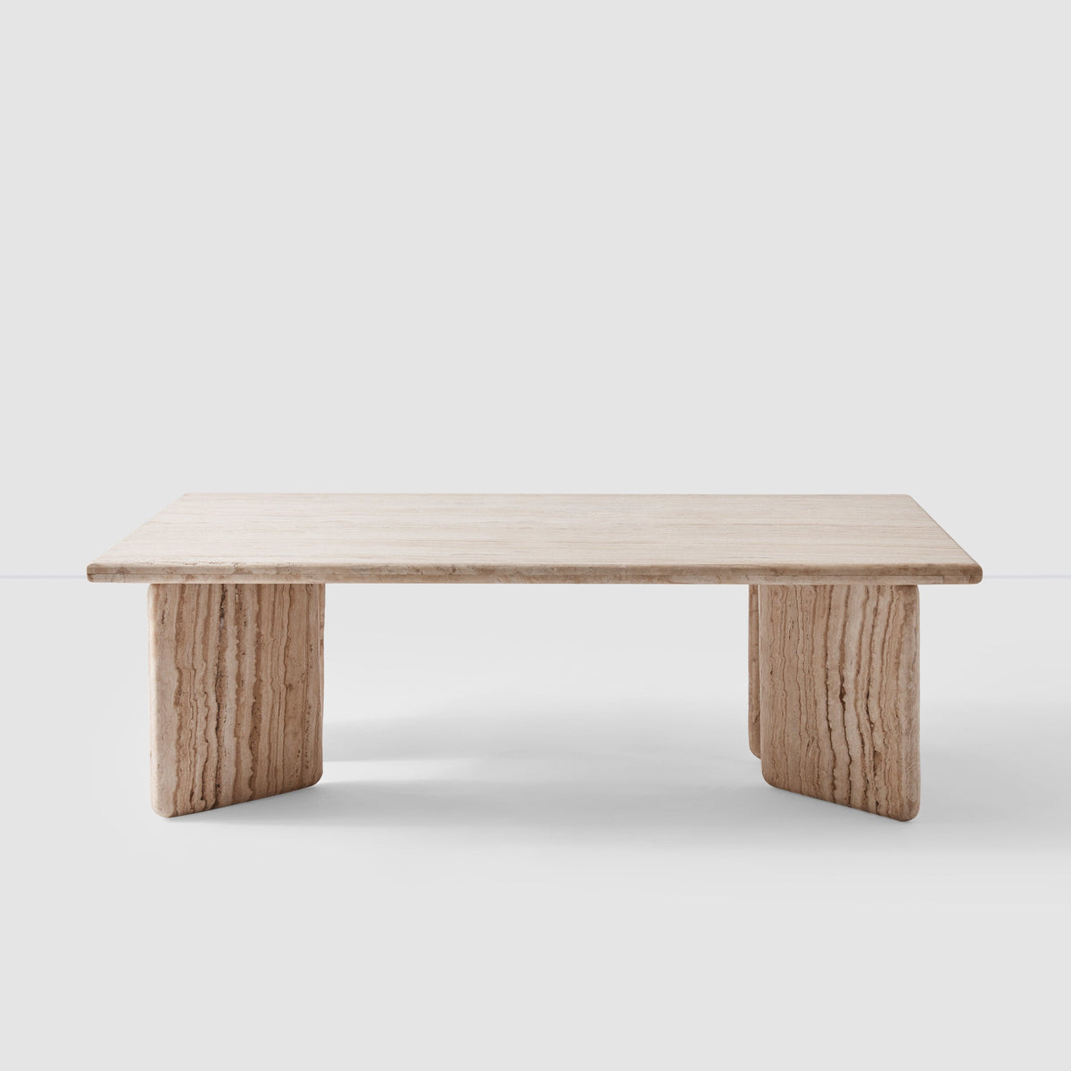 Amata Travertine Coffee Table