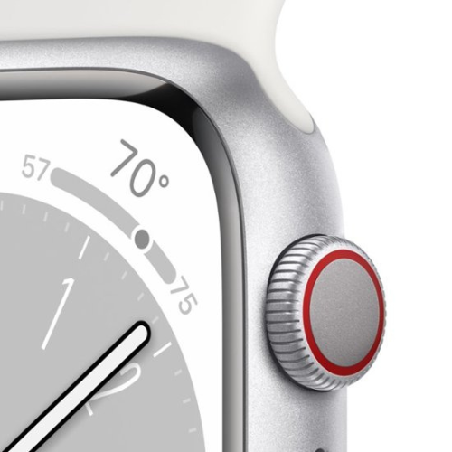 Apple Watch Series 8 41MM Silver (GPS + Cellular) - Image 3