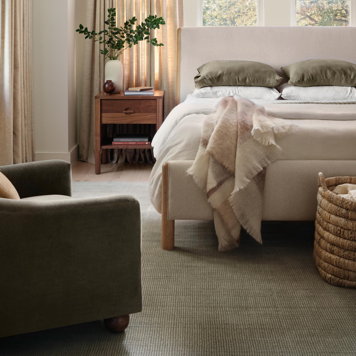 Artha Handwoven Striped Area Rug - Image 4
