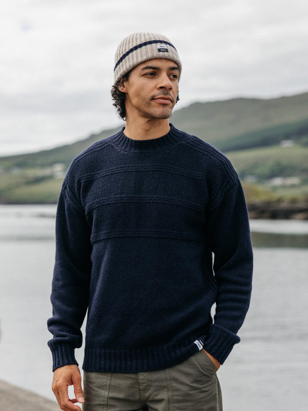 Men's RNLI Polperro Jumper - Image 2