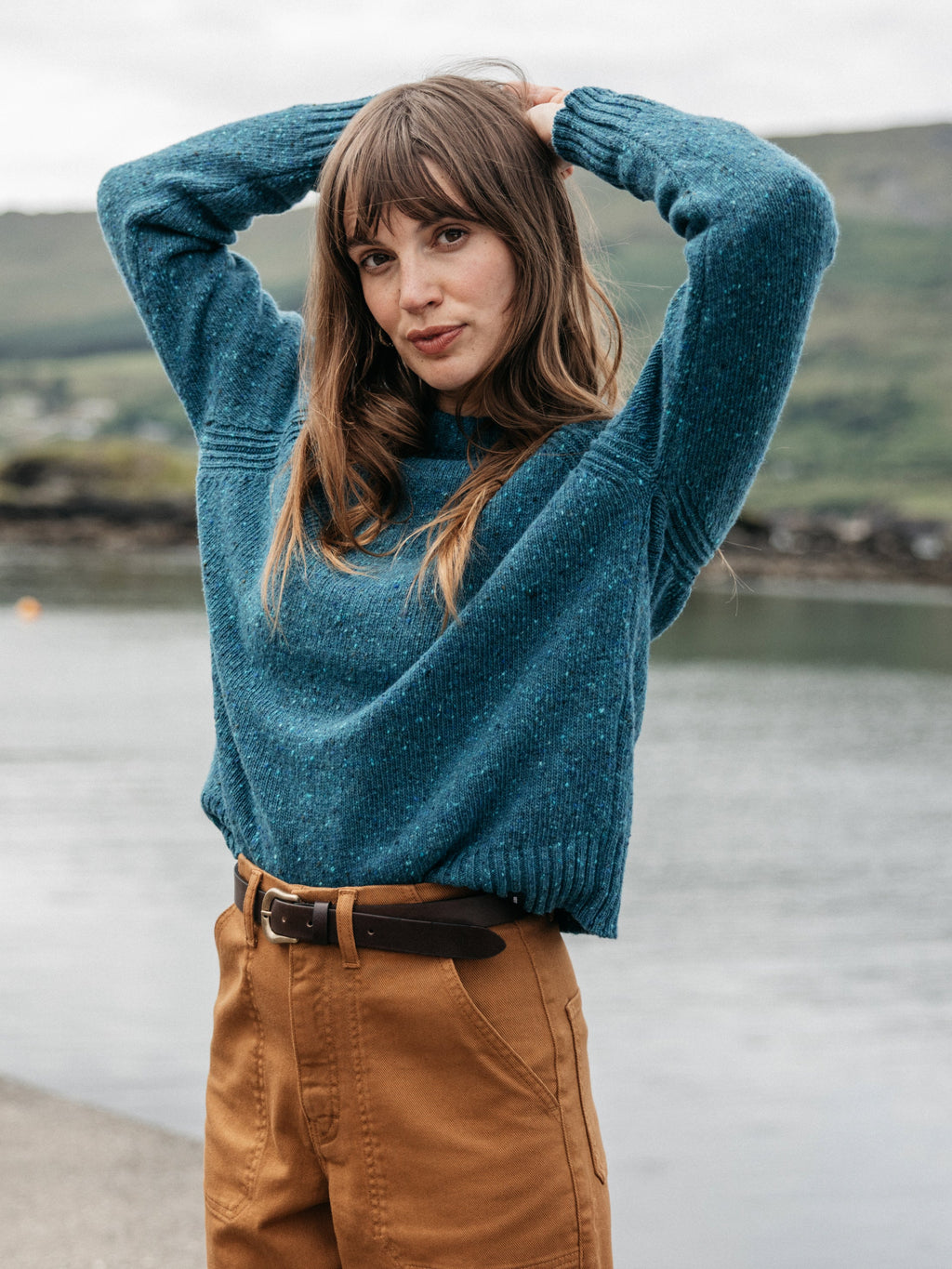 Women's Farne Crew Neck Knit Jumper - Image 2