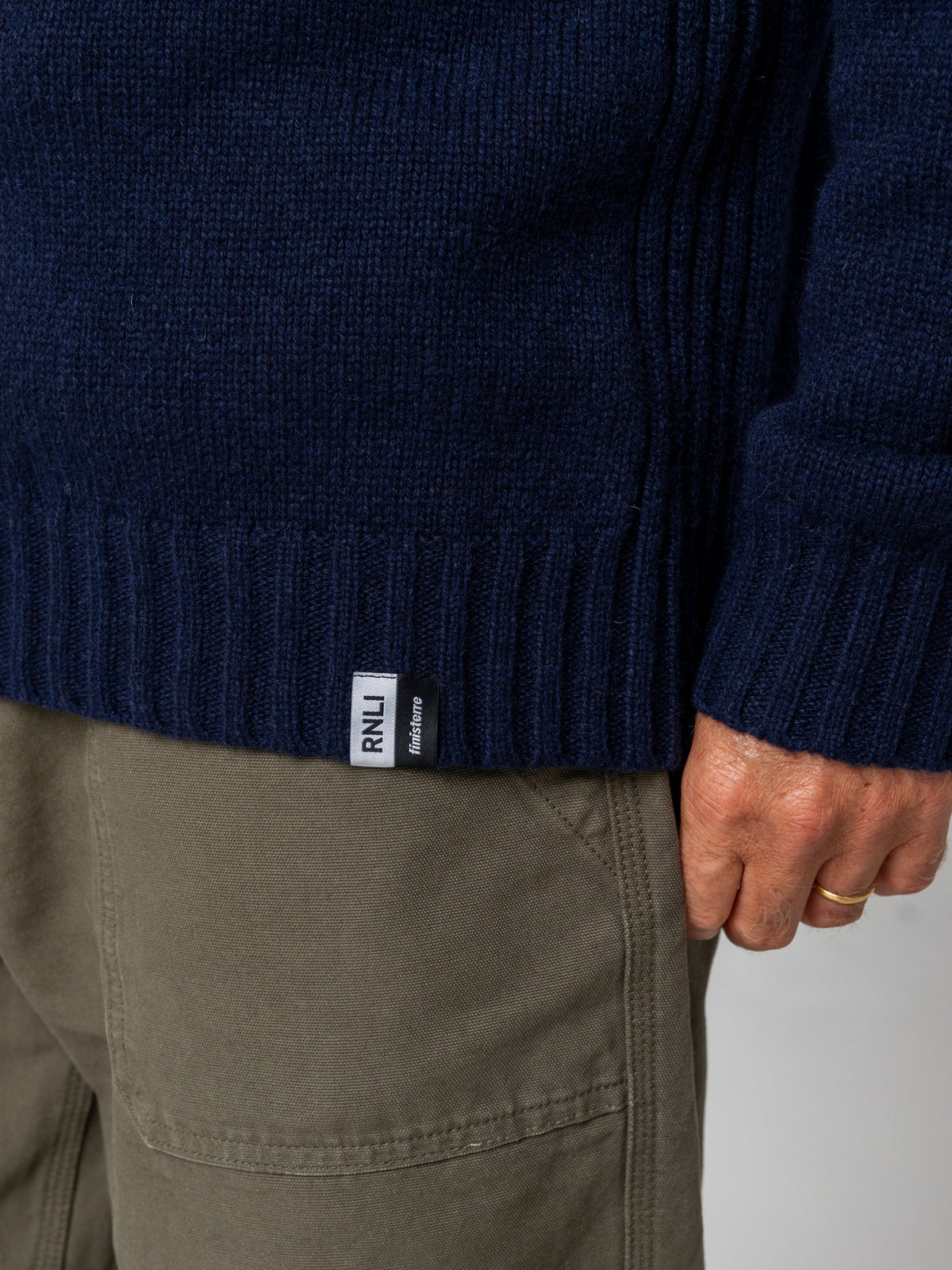 Men's RNLI Polperro Jumper - Image 6