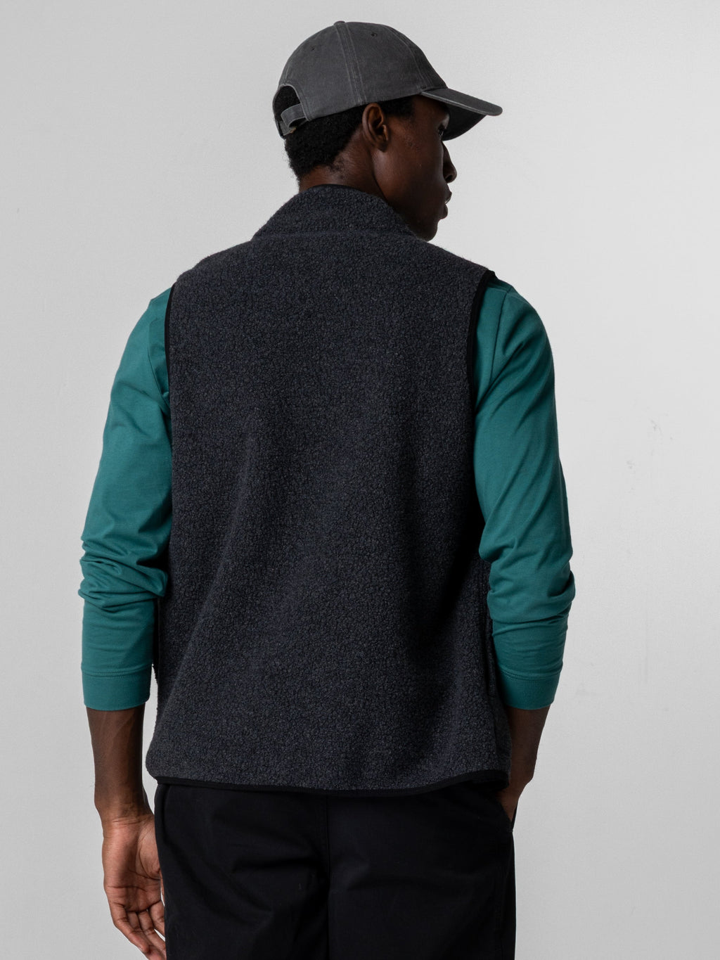 Men's Portell Wool Fleece Gilet - Image 4