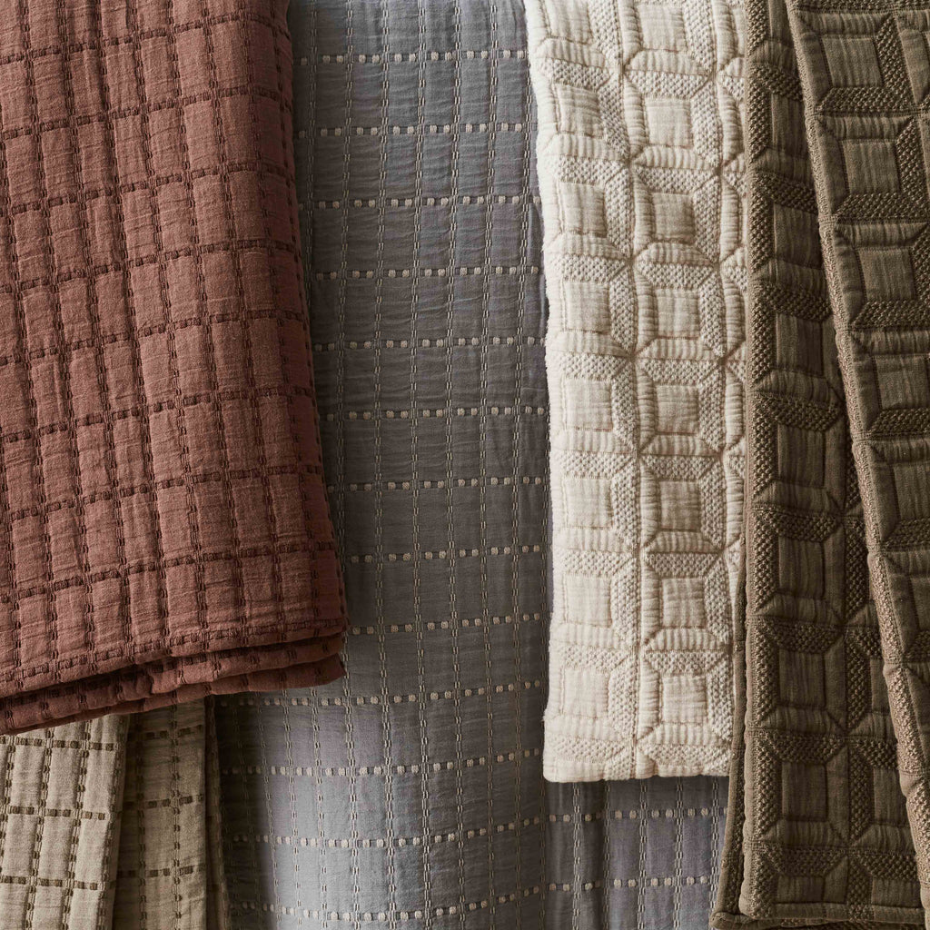 Ayla Organic Cotton Quilted Bed Blanket - Image 7