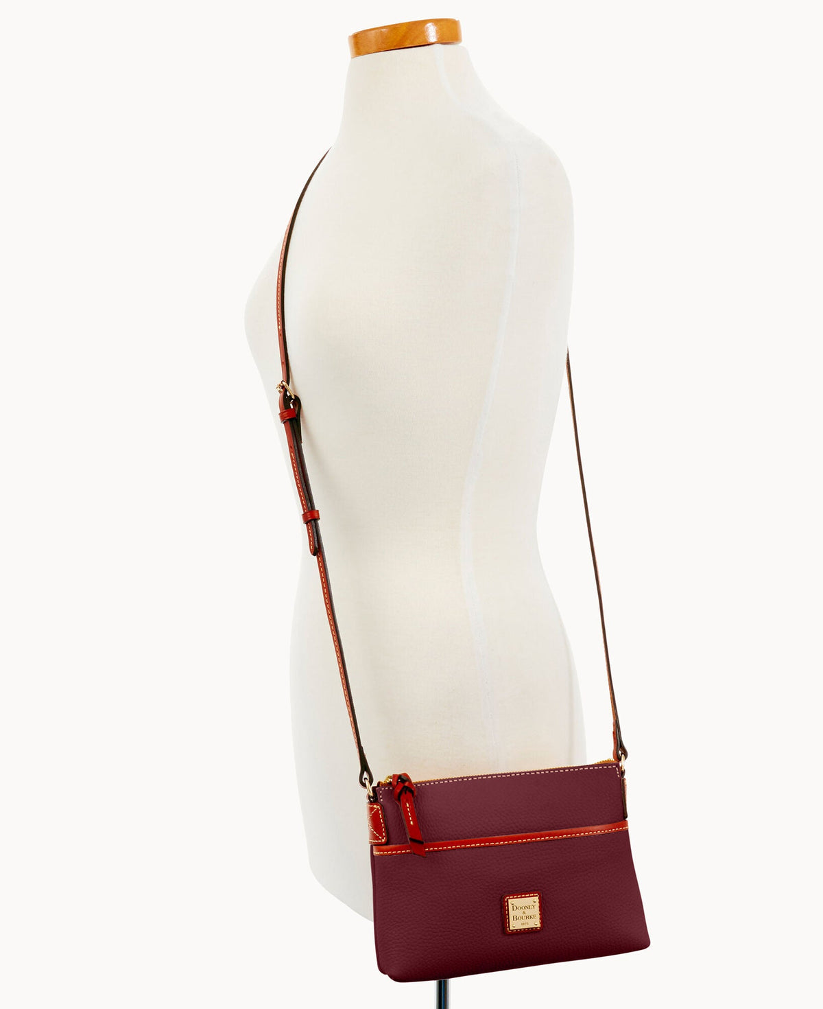 Pebble Grain Ginger Crossbody - Image 8