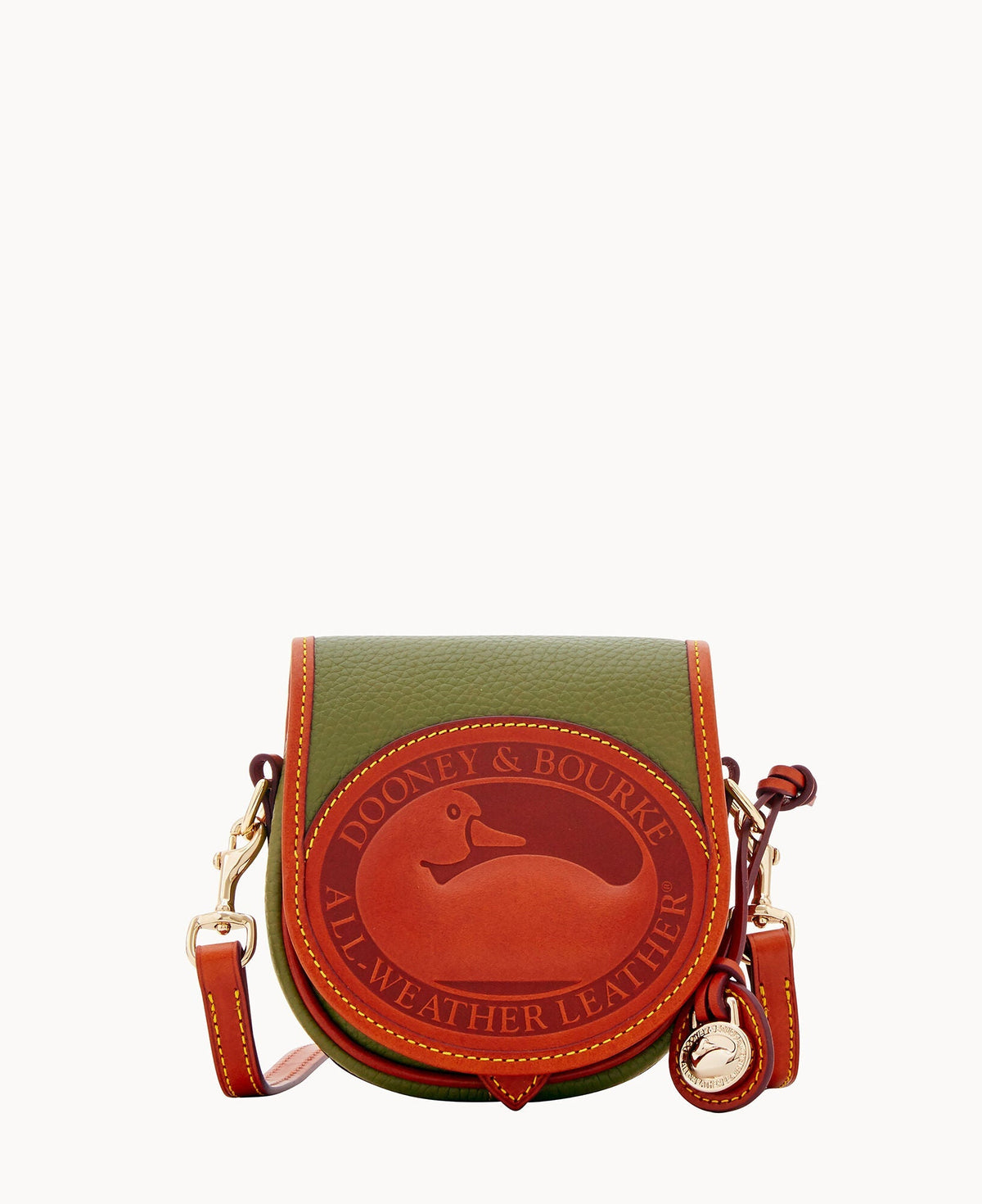 All Weather Leather 2 Duck Bag - Olive