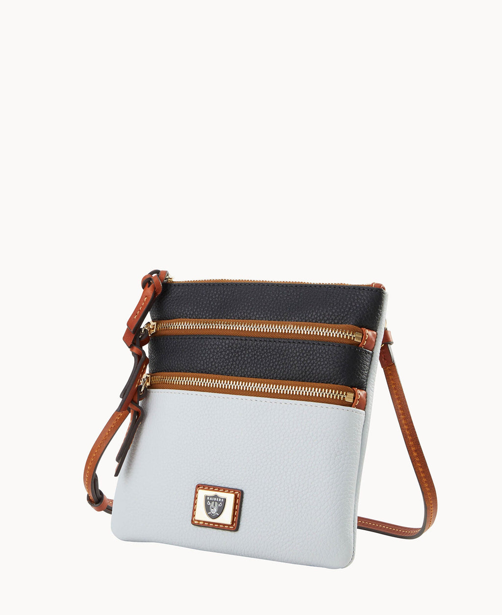 NFL Raiders Triple Zip Crossbody - Image 2