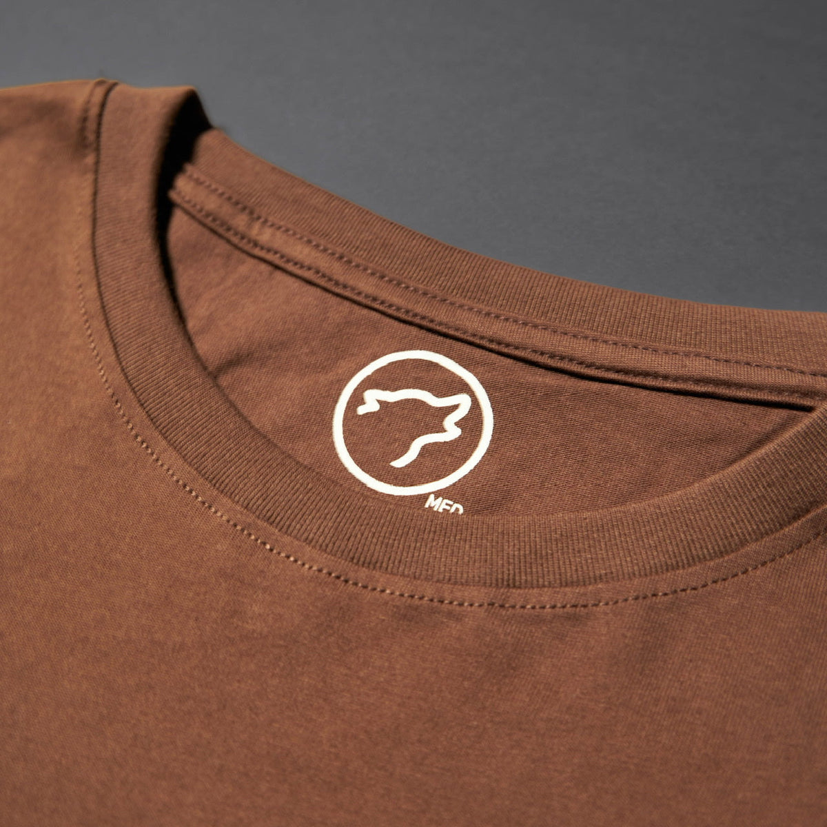 Women's Varsity Cropped Tee Mocha Brown - Image 10