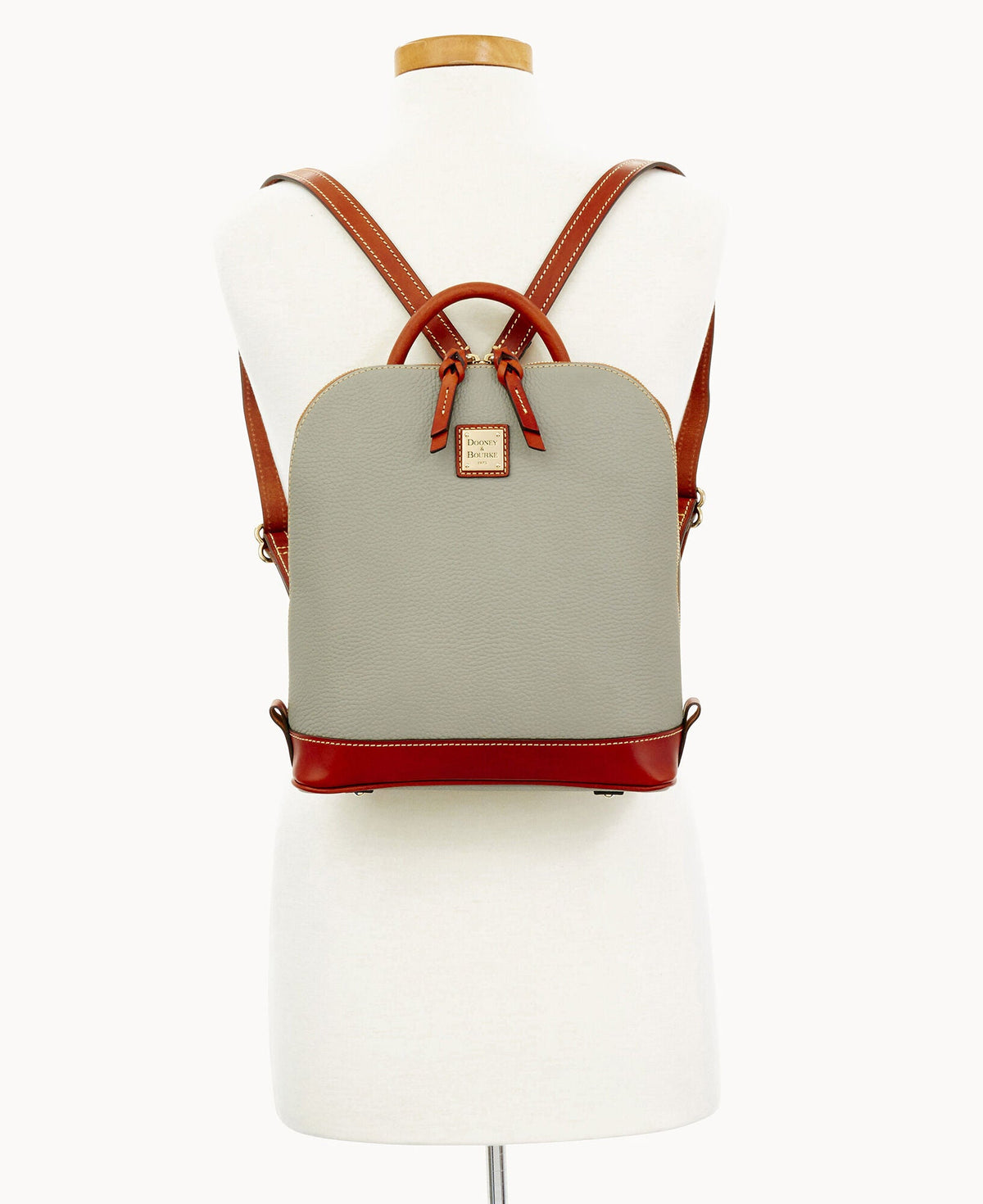 Pebble Grain Zip Pod Backpack - Image 44