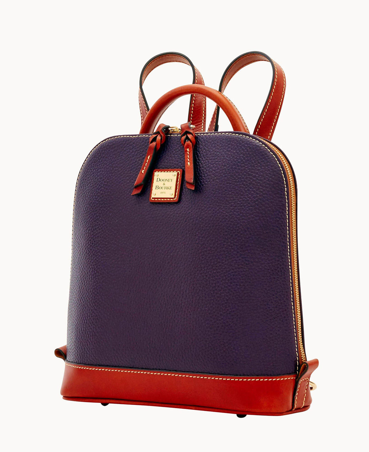 Pebble Grain Zip Pod Backpack - Image 70