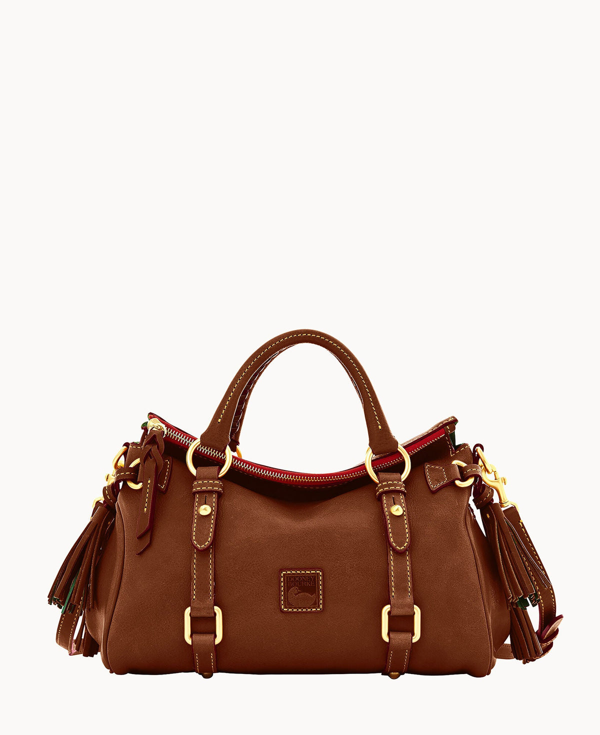 Florentine Mini Satchel - Chestnut