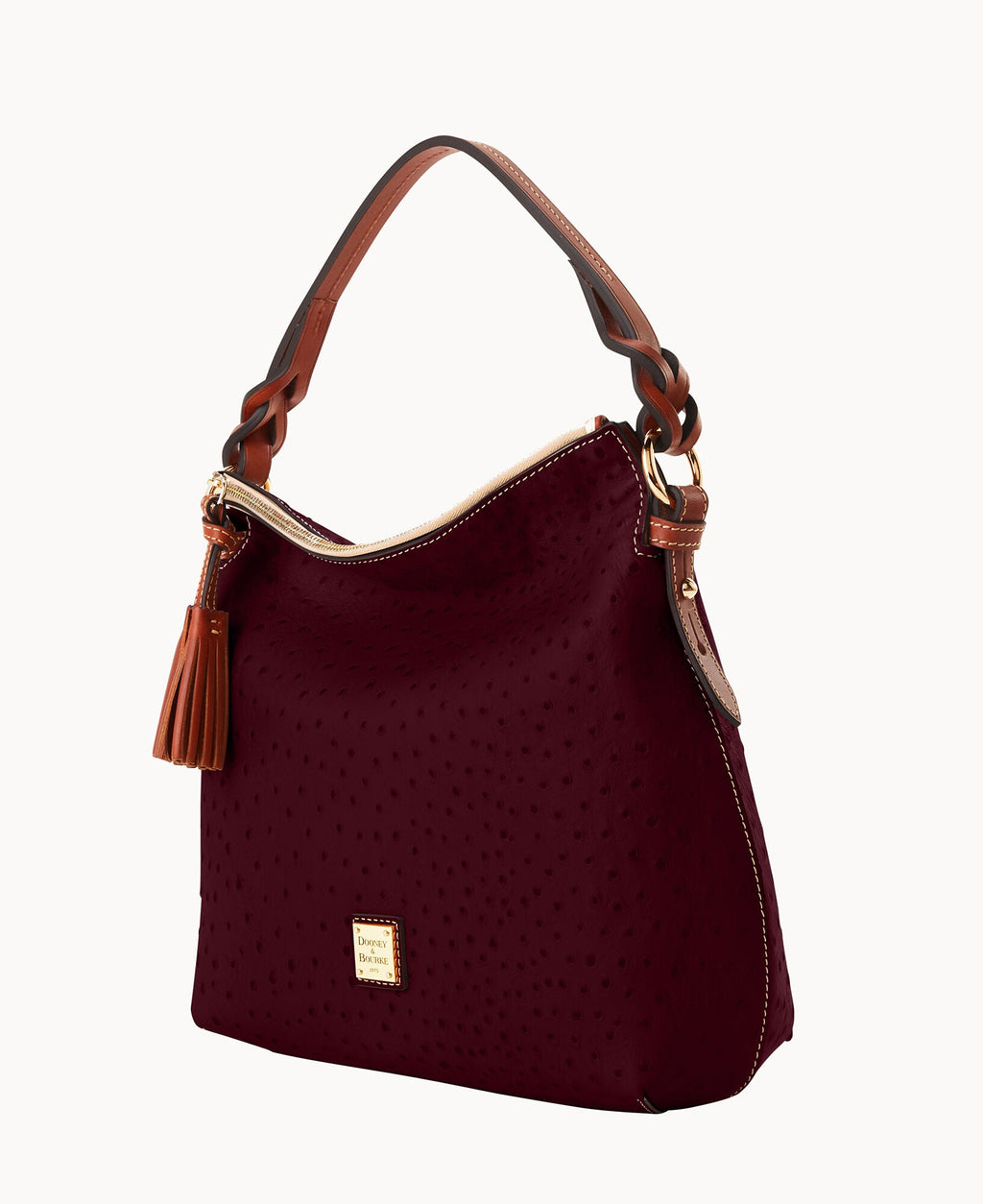 Ostrich Twist Strap Hobo - Image 34