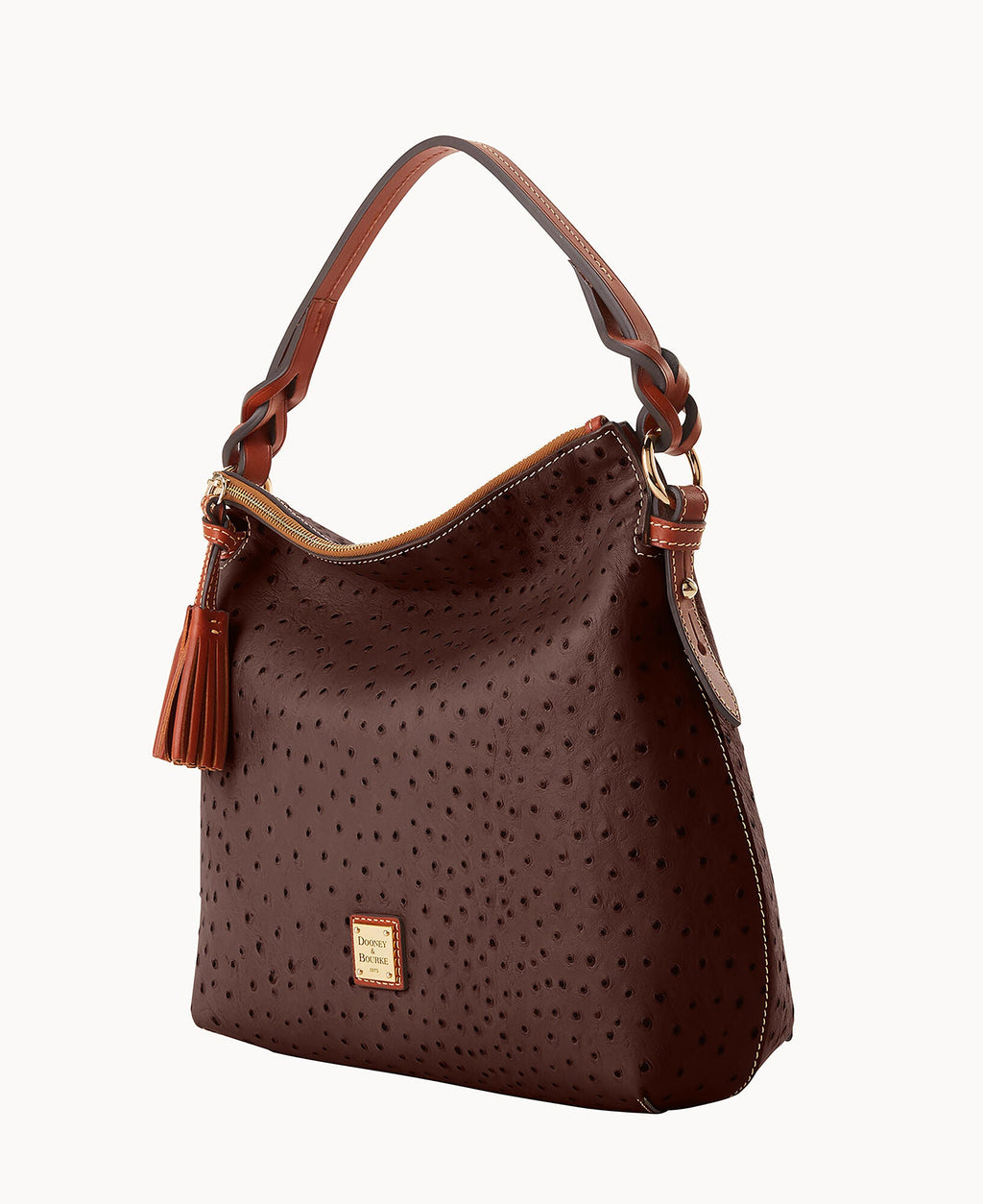 Ostrich Twist Strap Hobo - Image 90