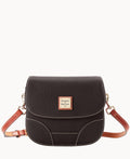 Pebble Grain Saddle Bag - Brown Tmoro