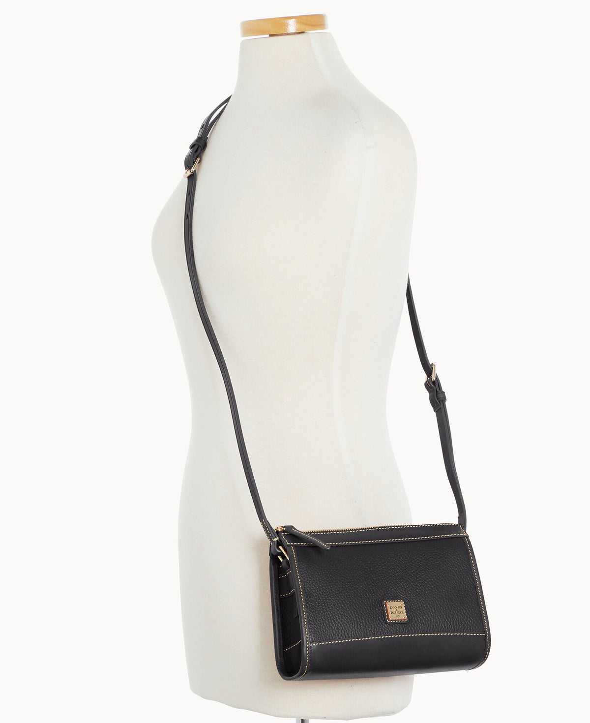 Pebble Grain Zip Crossbody - Image 8