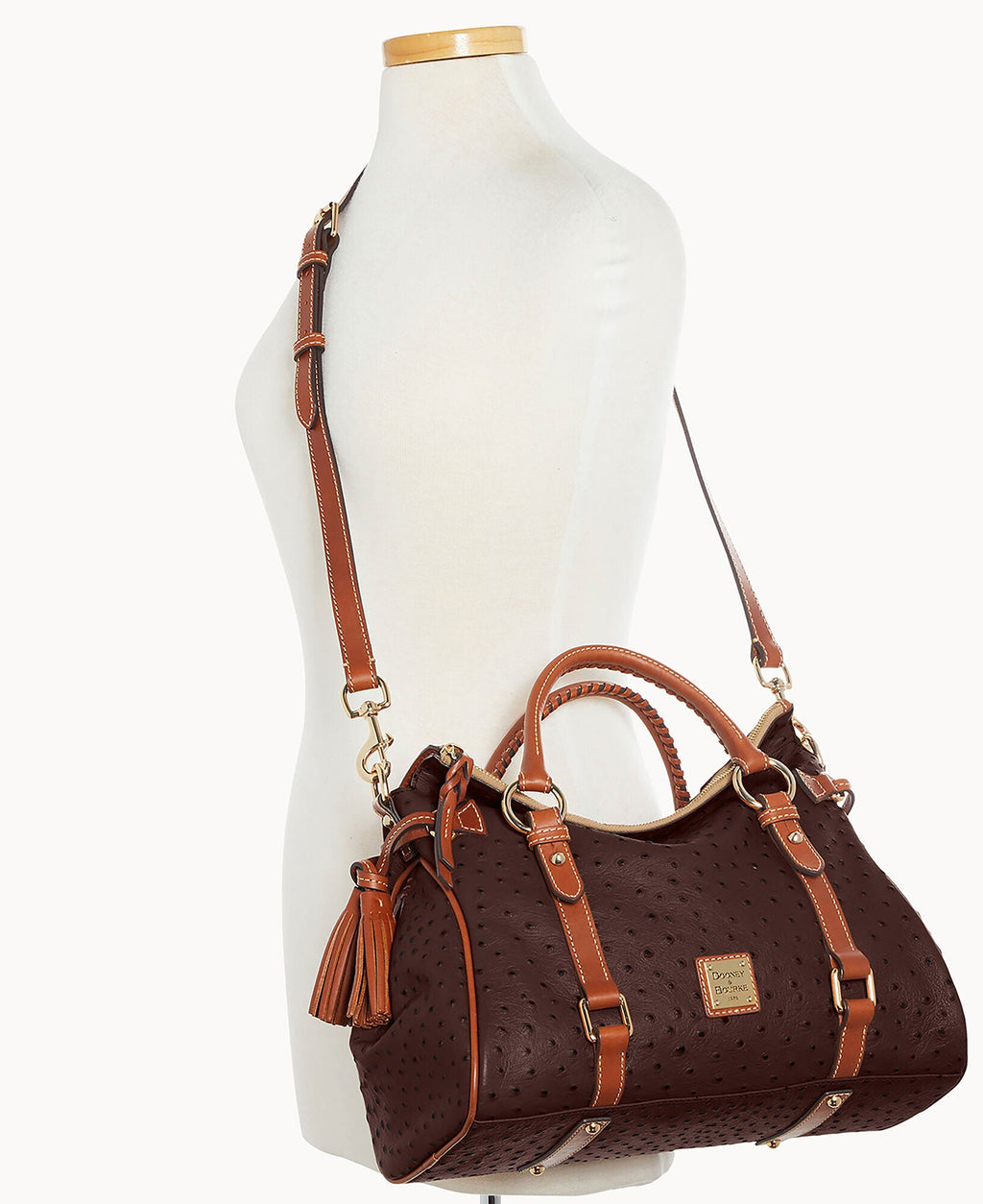 Ostrich Large Satchel - Image 20