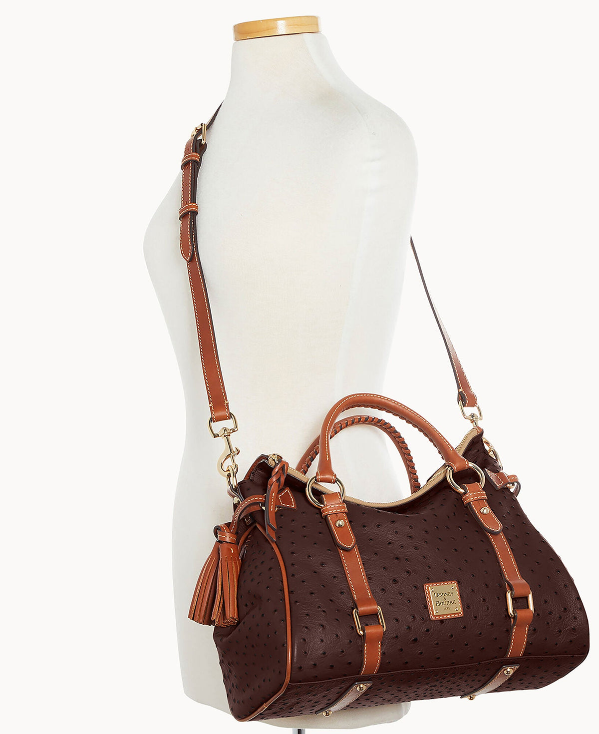 Ostrich Large Satchel - Image 20