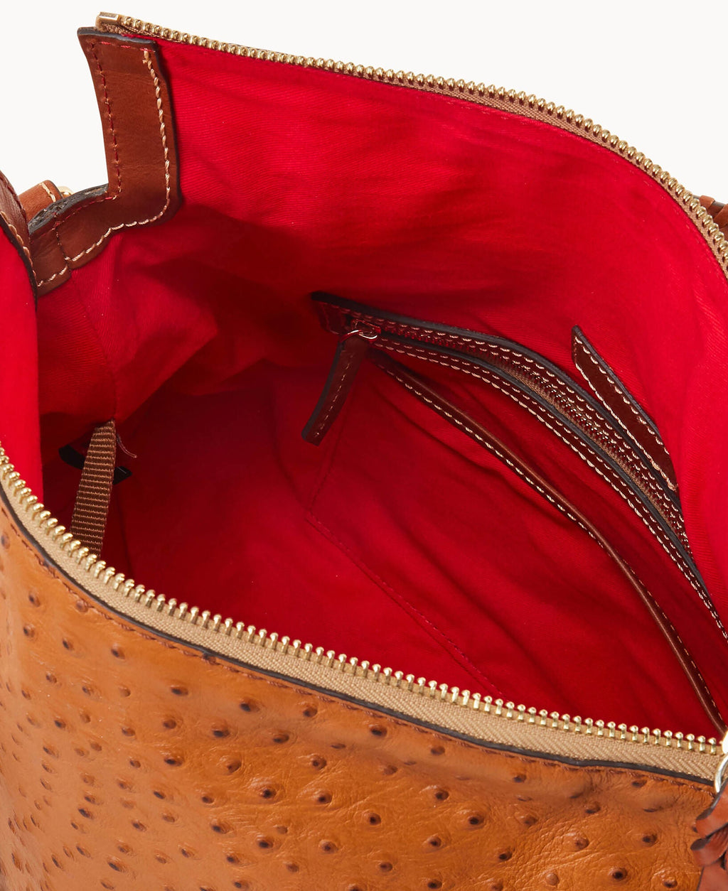 Ostrich Large Satchel - Image 15