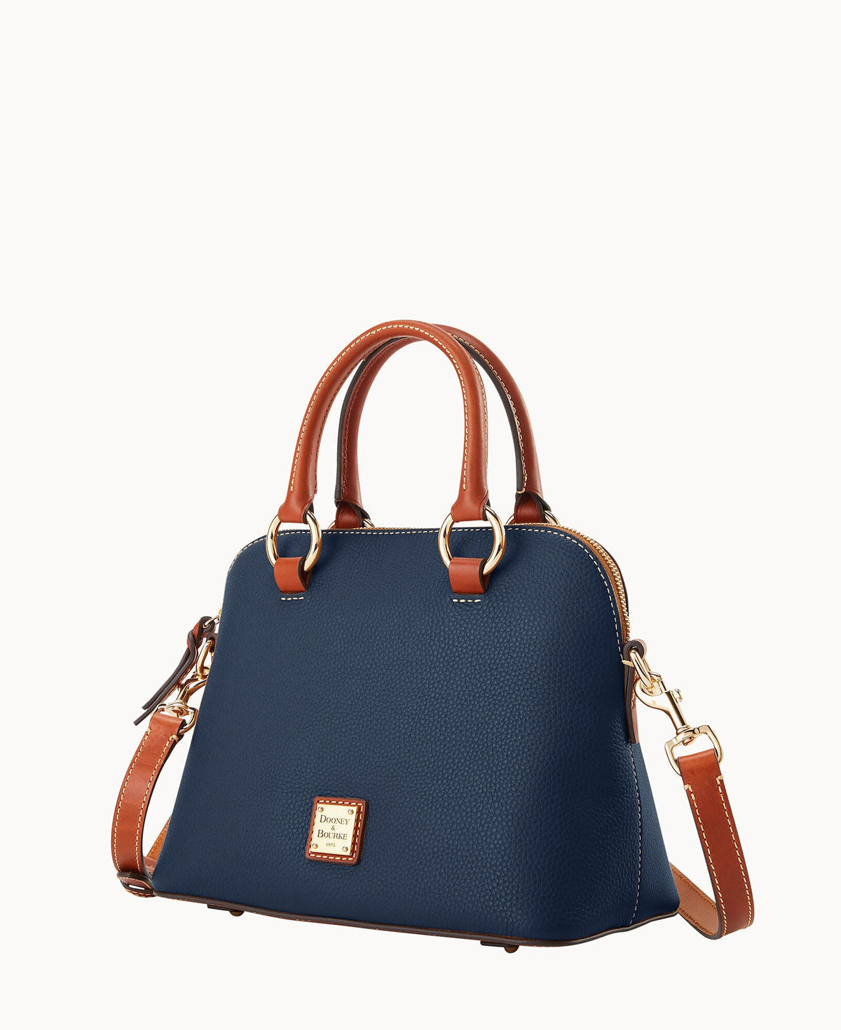 Pebble Grain Domed Satchel - Image 22