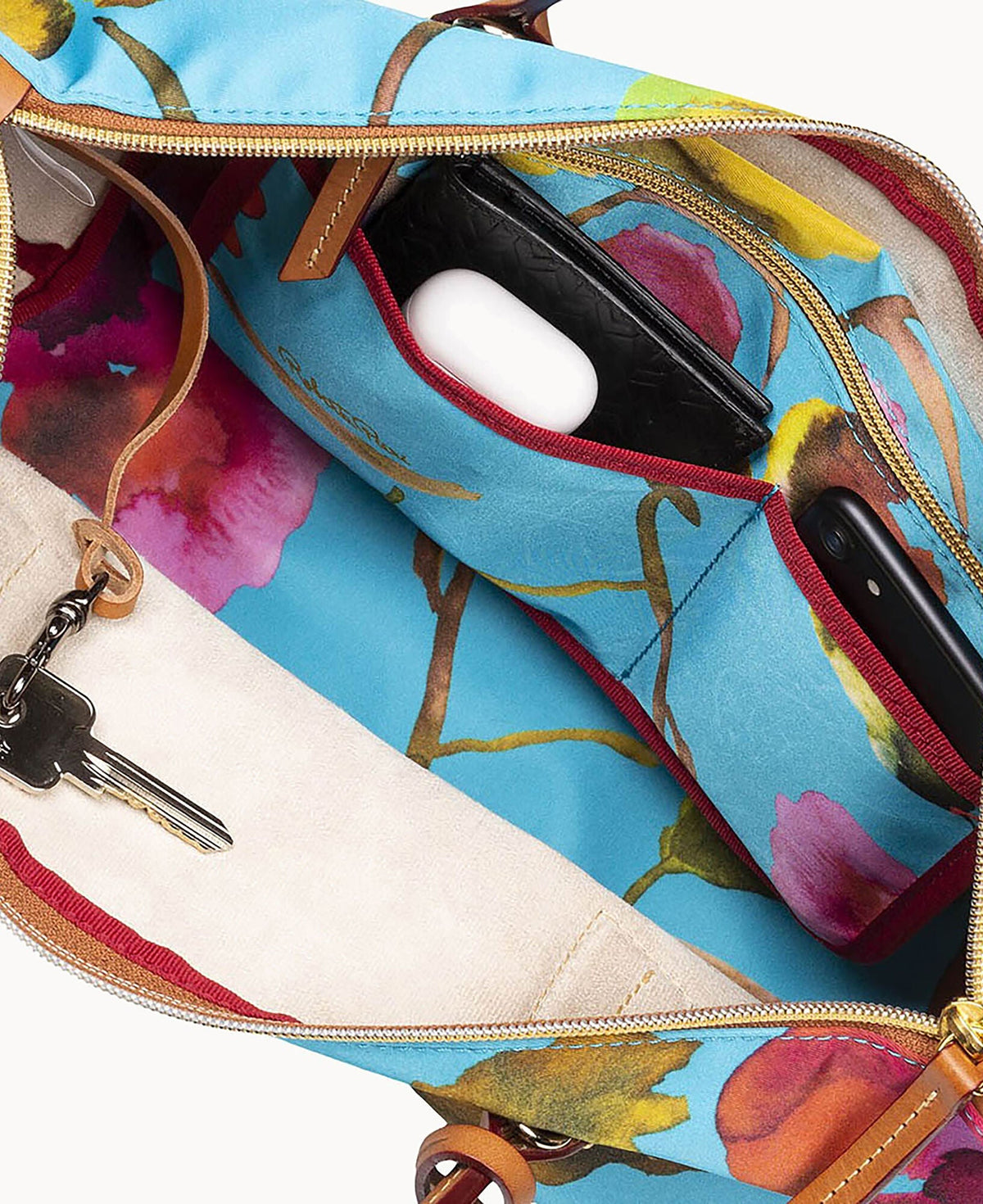 Roberta Pieri Flower Classic Small Robertina Tote - Image 21