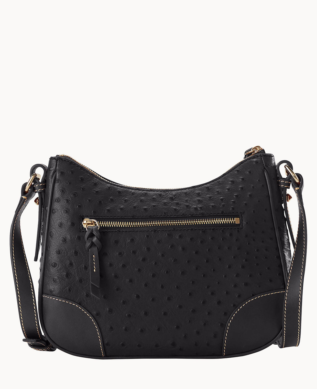 Ostrich Crossbody Hobo - Image 24