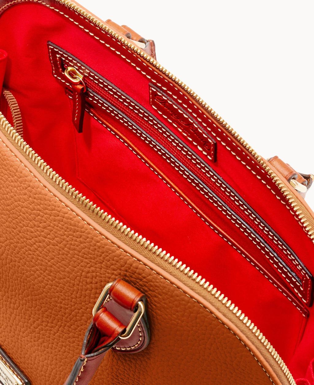 Pebble Grain Zip Zip Satchel - Image 82