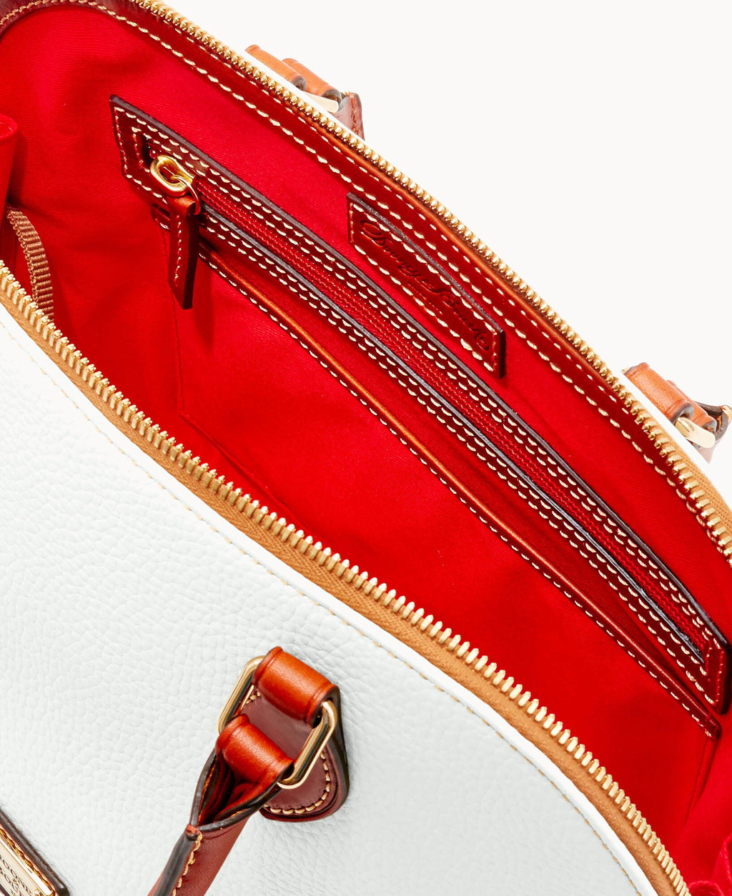 Pebble Grain Zip Zip Satchel - Image 107