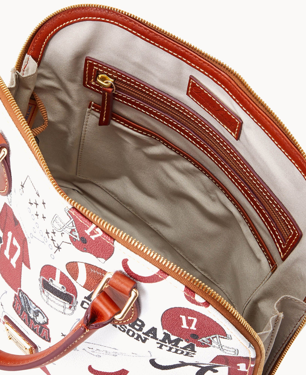 Collegiate University of Alabama Zip Zip Satchel - Image 7
