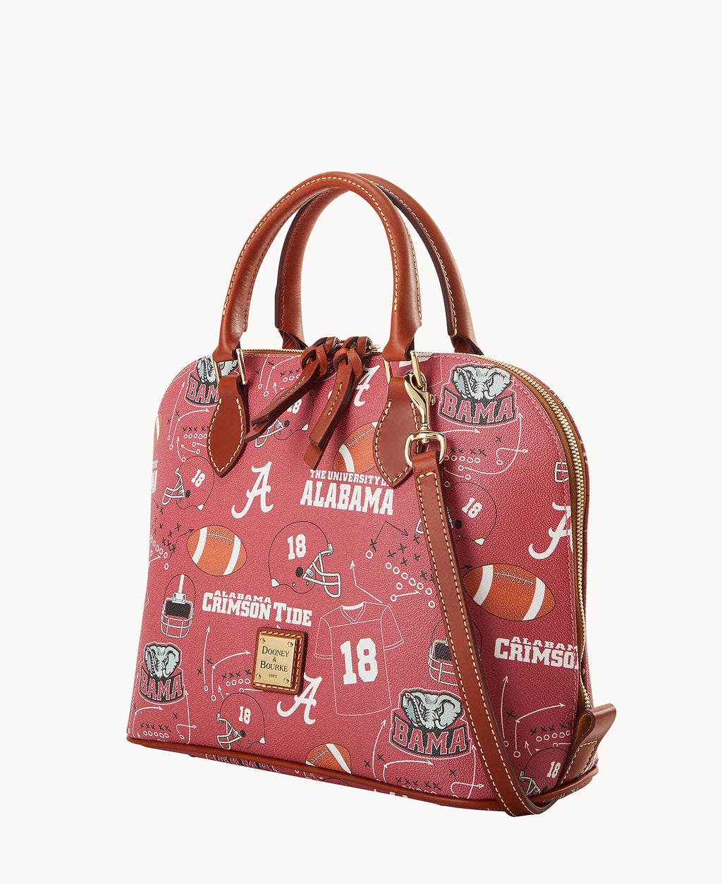 Collegiate University of Alabama Zip Zip Satchel - Image 2