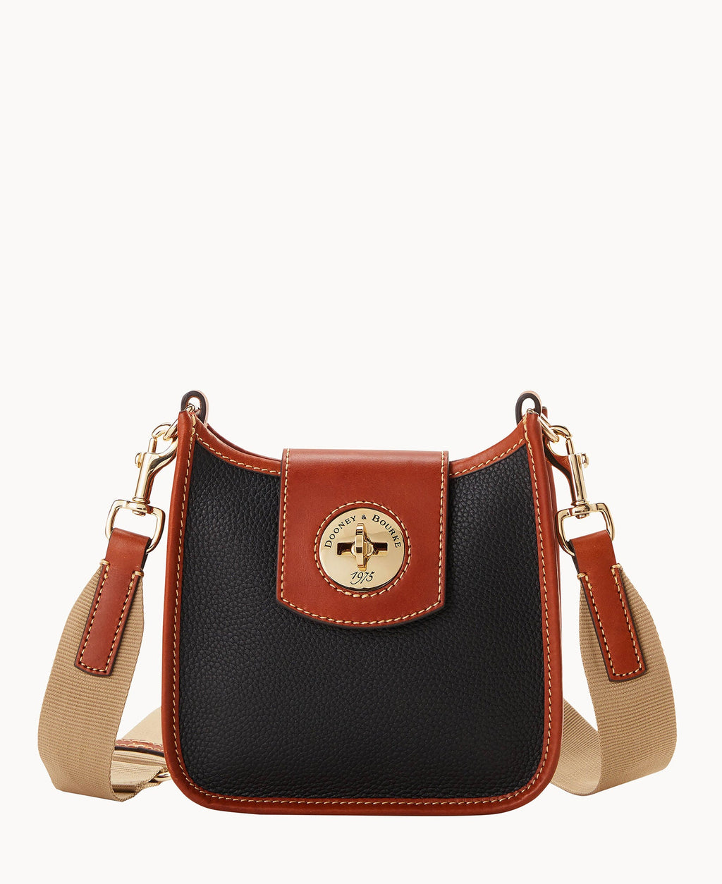 Pebble Turnlock Messenger 20 - Black