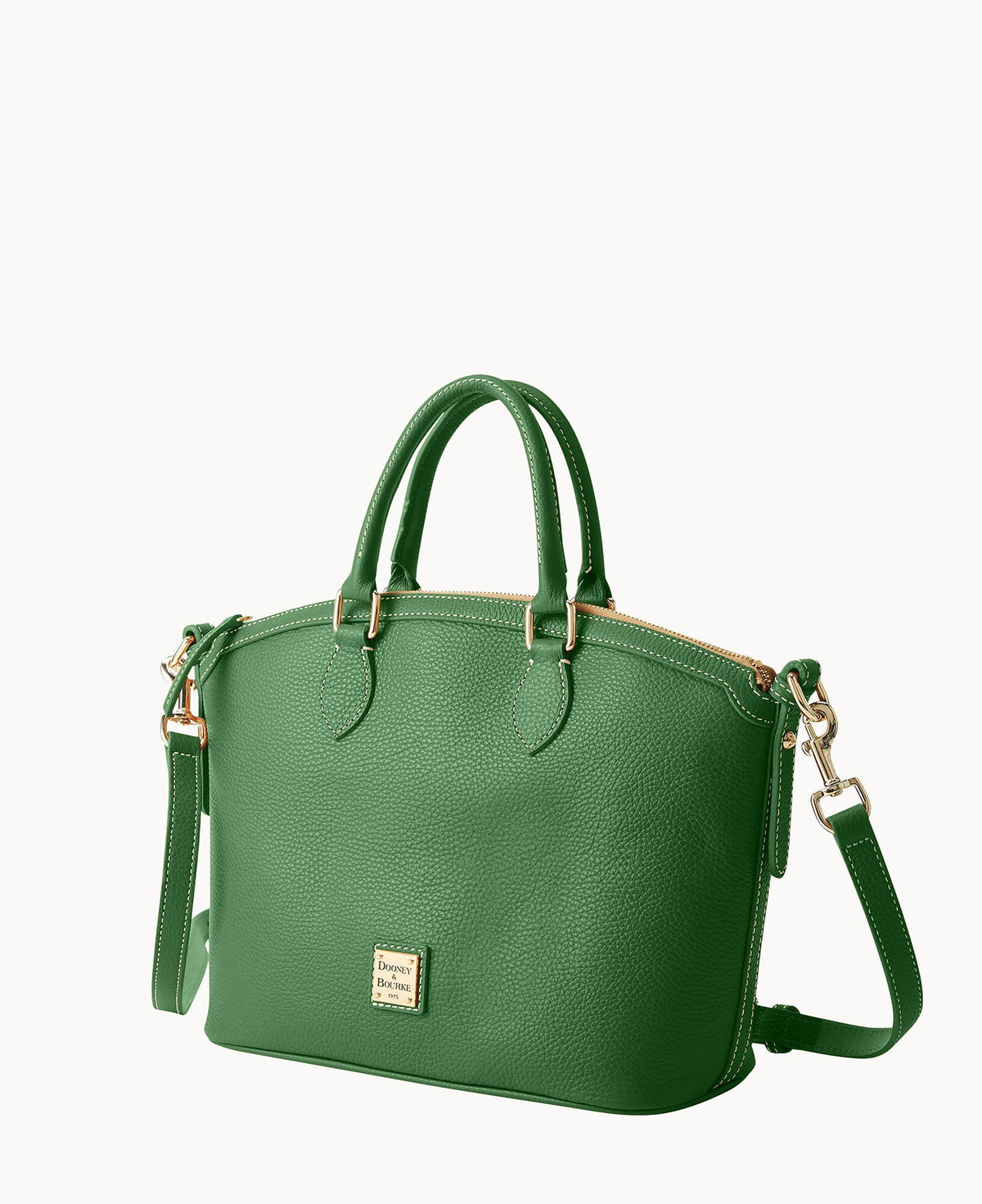 Lucca Leather Domed Satchel - Image 66