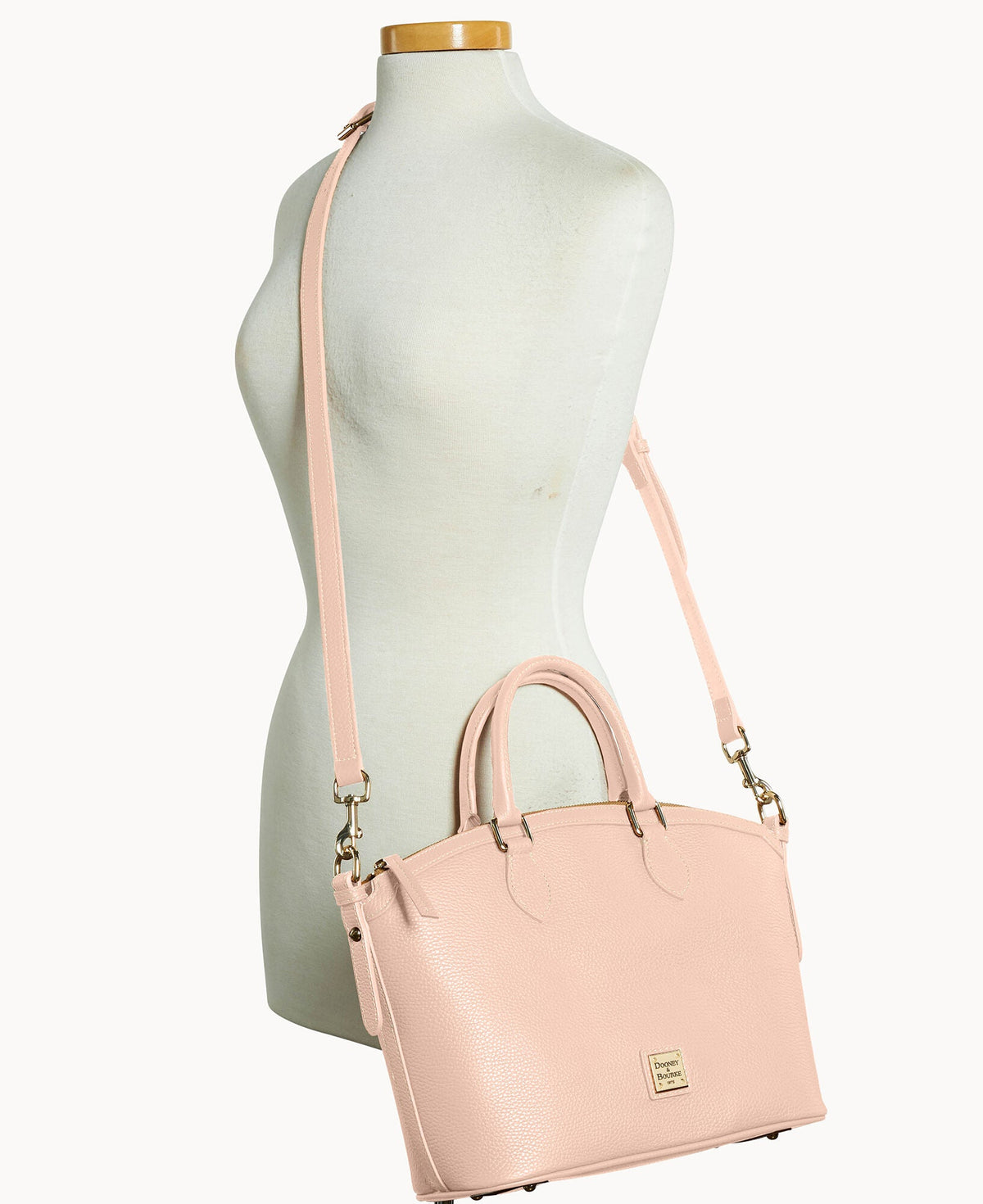 Lucca Leather Domed Satchel - Image 72