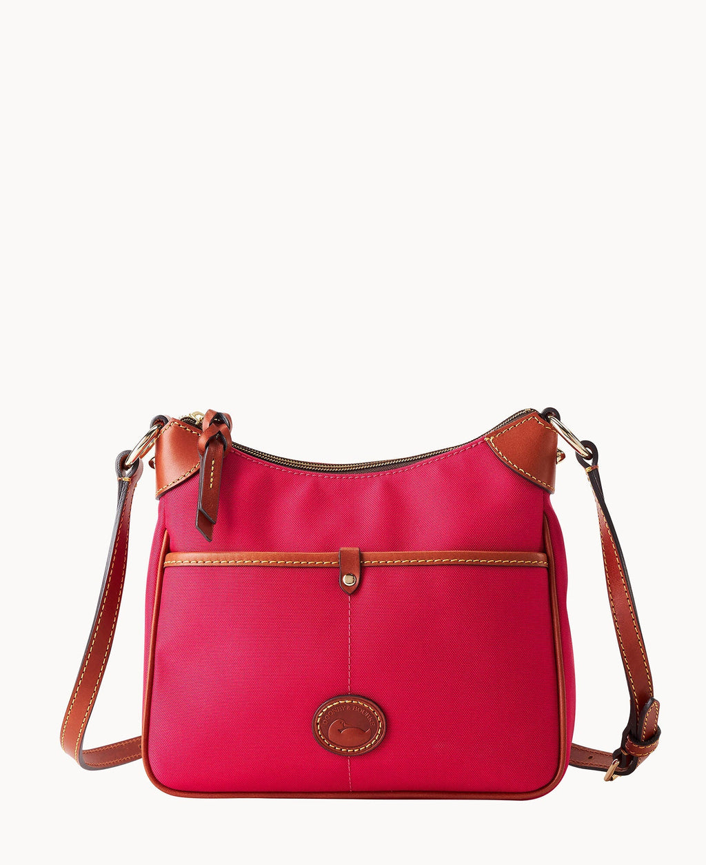 Nylon Small Kimberly Crossbody - Pink