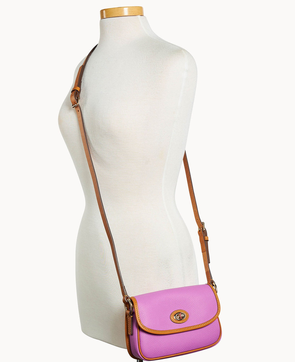 Pebble Grain Turnlock Crossbody 22 - Image 30