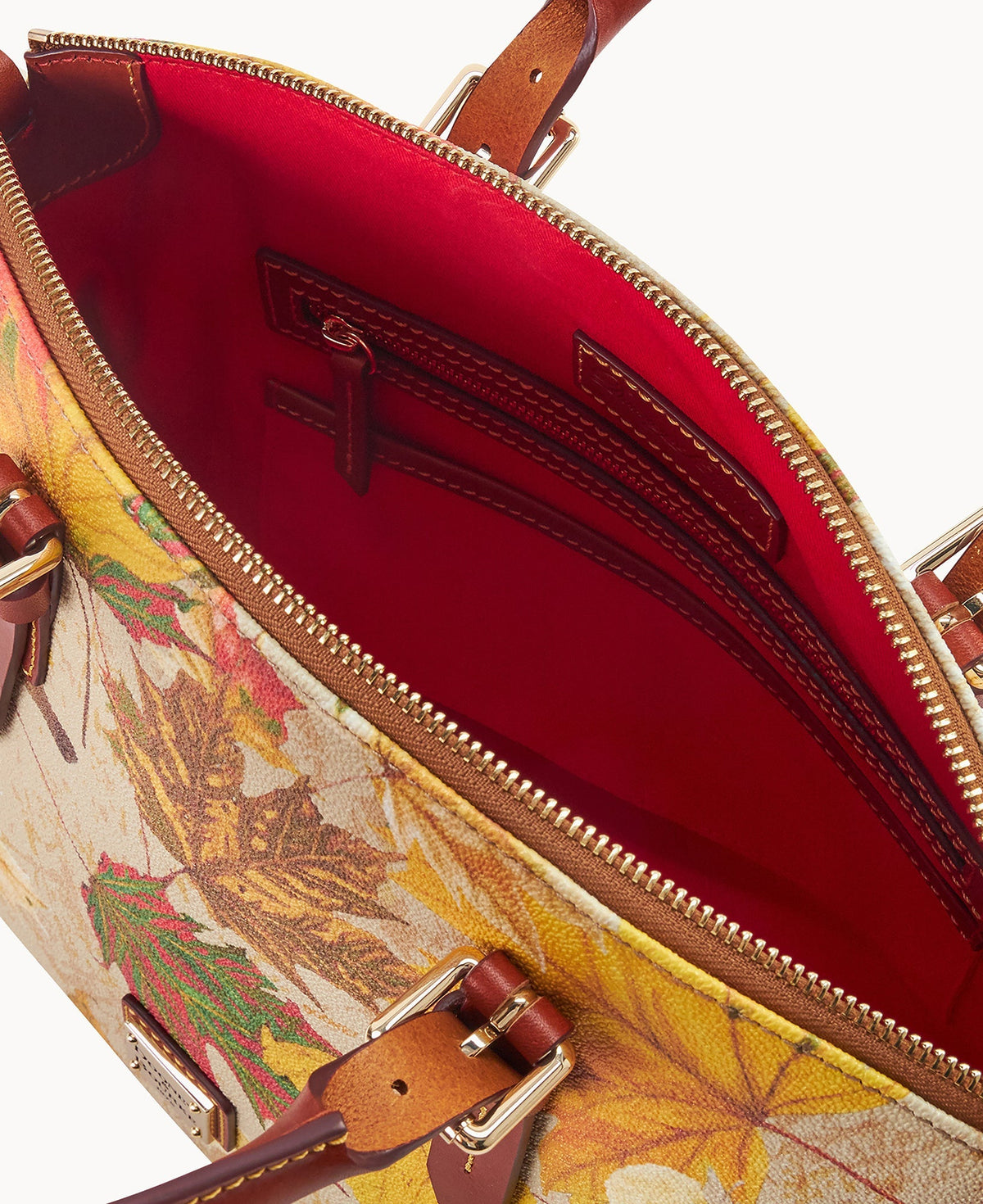 Maple Leaf Small Domed Satchel - Image 7