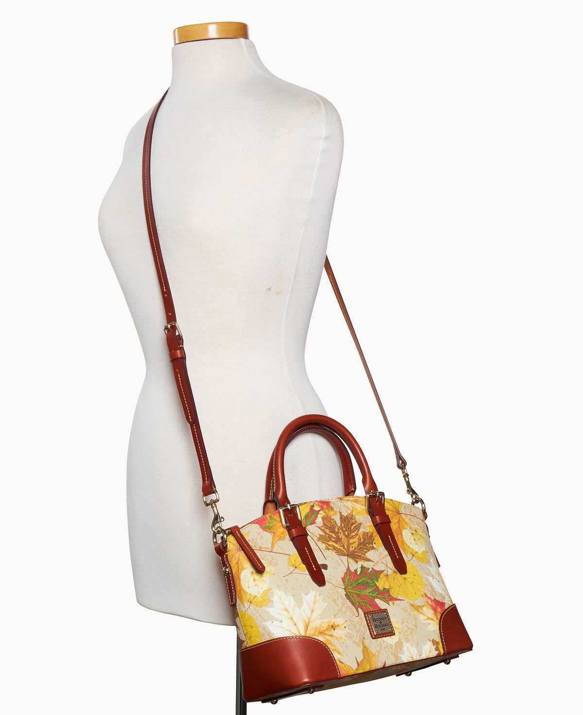 Maple Leaf Small Domed Satchel - Image 8