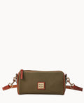 Pebble Grain Barrel Crossbody 20 - Olive