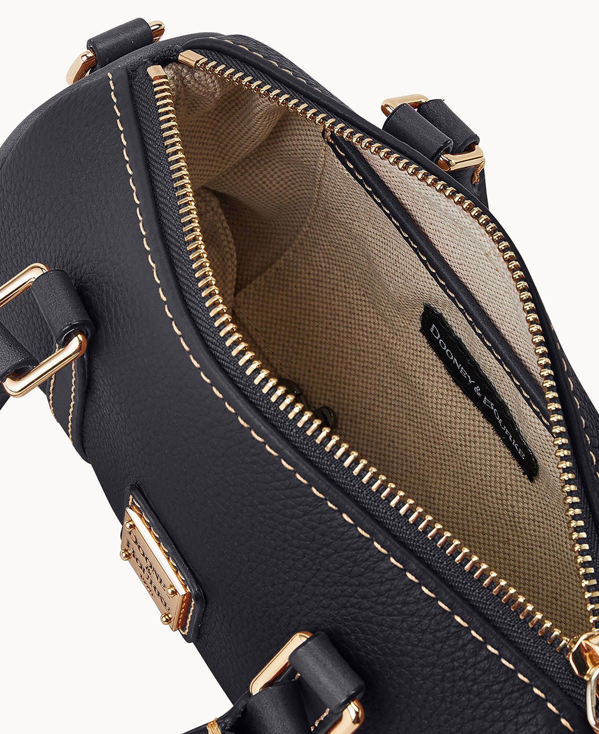 Pebble Grain Crossbody Barrel Satchel 20 - Image 39