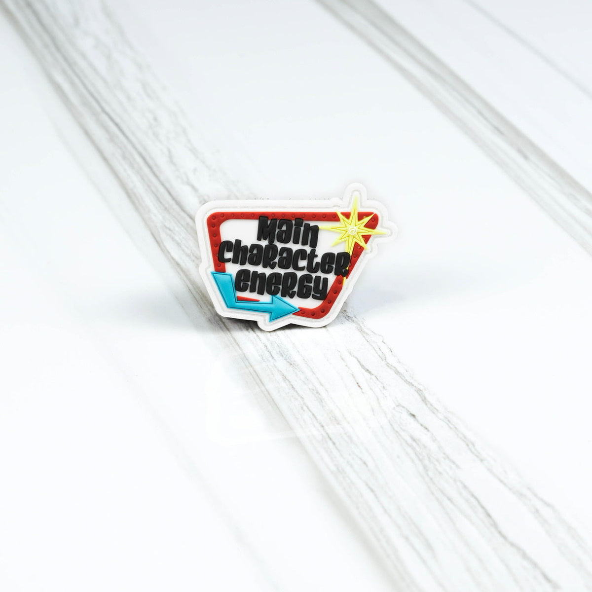 Main Character Energy School Patch