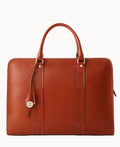 Alto Bradley Briefcase - Saddle