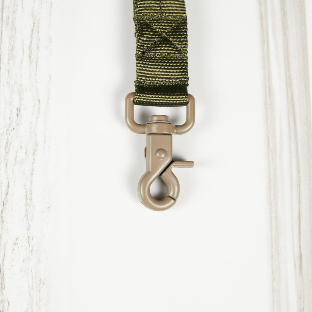 Tactical Nylon Leash Green - Image 4
