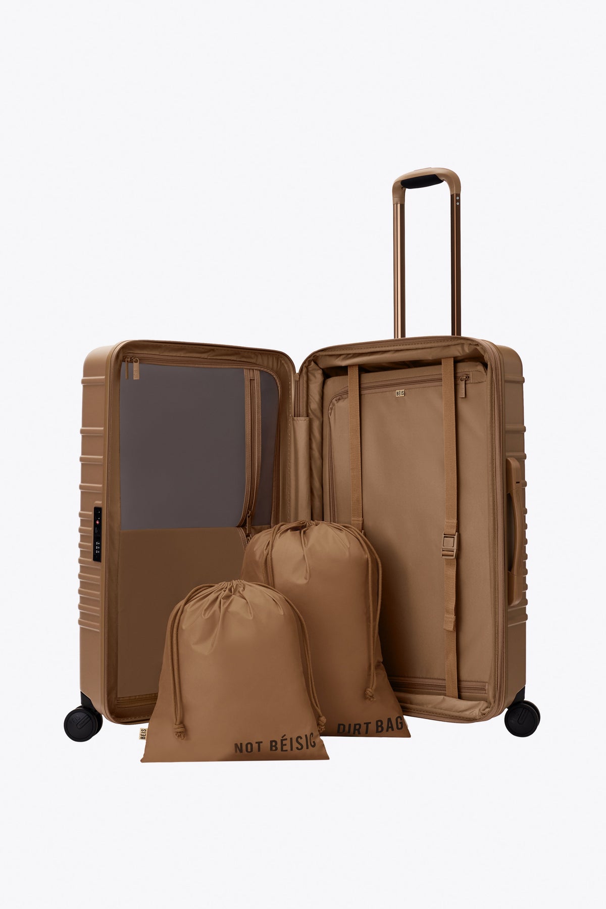 Resale The Medium Check-In Roller in Camel - Image 4
